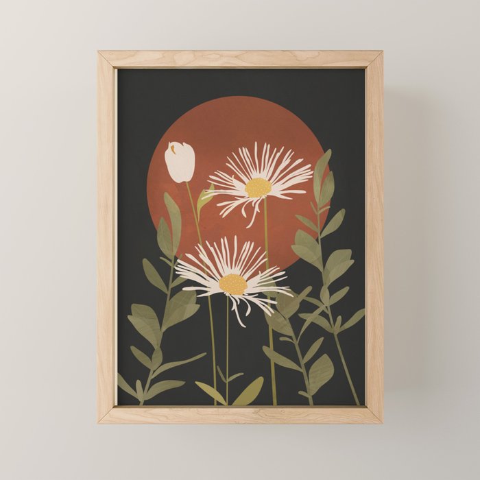Abstract Florals 4 Mini Art Print Gallery Image 1