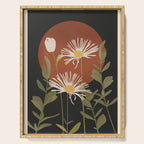 Abstract Florals 4 Serving Tray Gallery Image 1