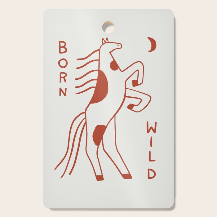Born Wild  Cutting Board Gallery Image 1