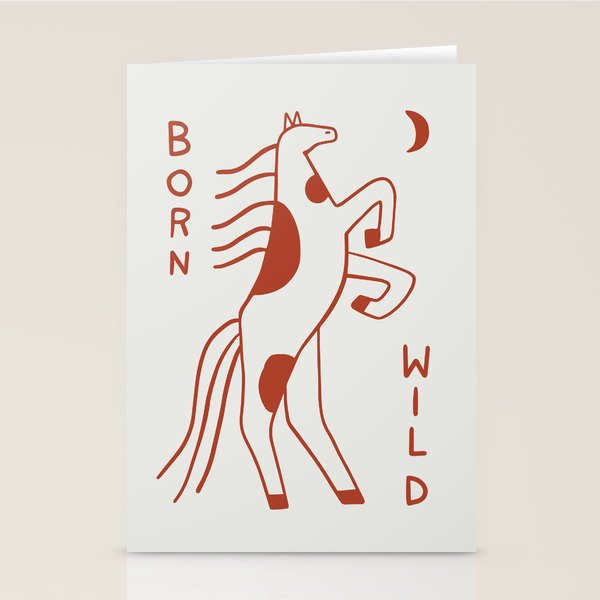 Born Wild  Stationery Card Gallery Image 2