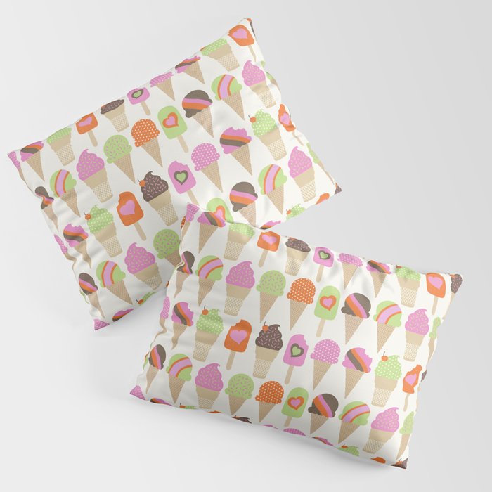 i love ice cream Pillow Sham Gallery Image 3