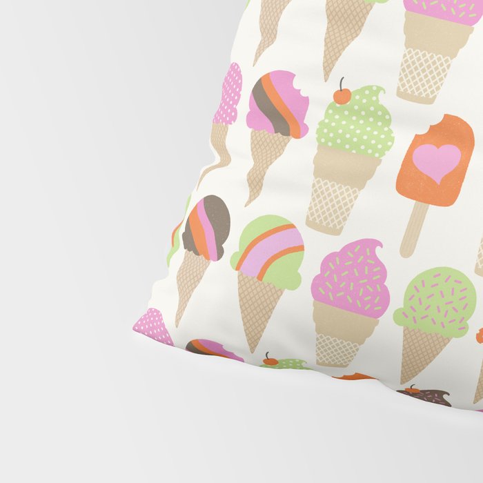 i love ice cream Pillow Sham Gallery Image 4