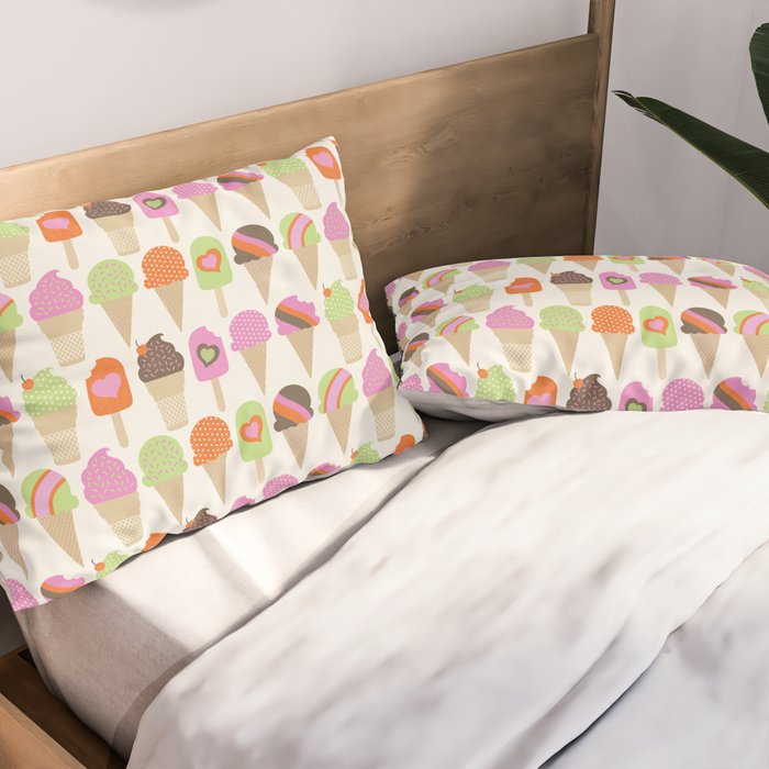 i love ice cream Pillow Sham Gallery Image 2