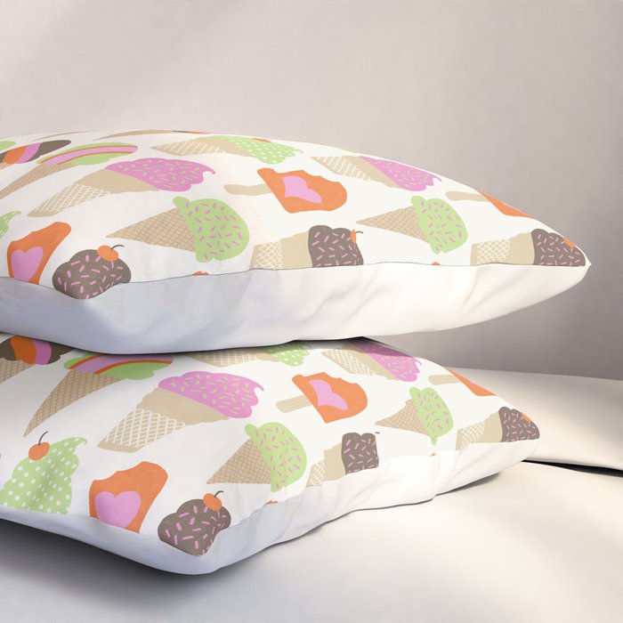 i love ice cream Pillow Sham Gallery Image 3