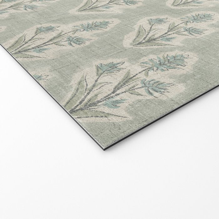 Indian Paintbrush - dusty light blue Welcome Mat Gallery Image 2