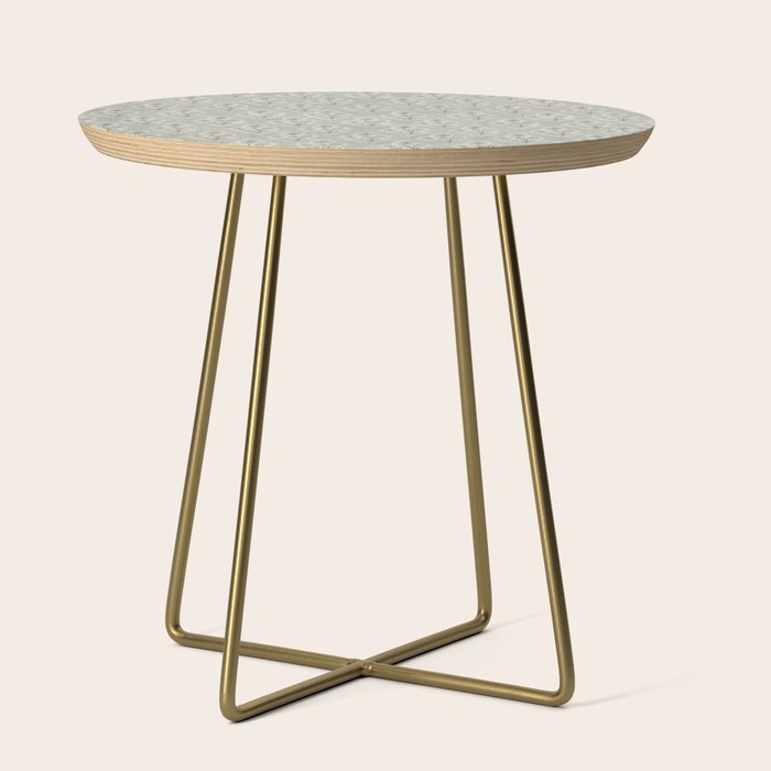 Indian Paintbrush - dusty light blue Side Table Gallery Image 1