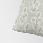 Indian Paintbrush - dusty light blue Pillow Sham Gallery Image 4