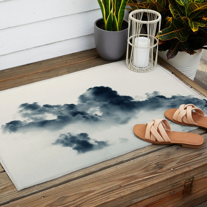 Storm Clouds #1 Outdoor Rug Gallery Image 2