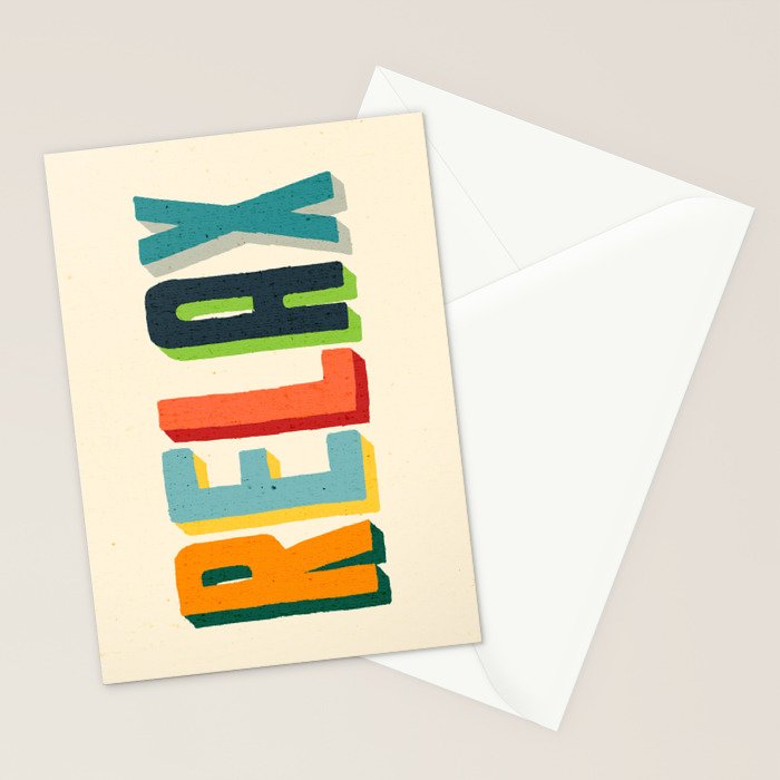 Relax Stationery Card Gallery Image 2