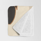 Abstract Line Shapes 10 Throw Blanket Gallery Image 3