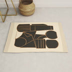 Abstract Line Shapes 10 Rug Gallery Image 1
