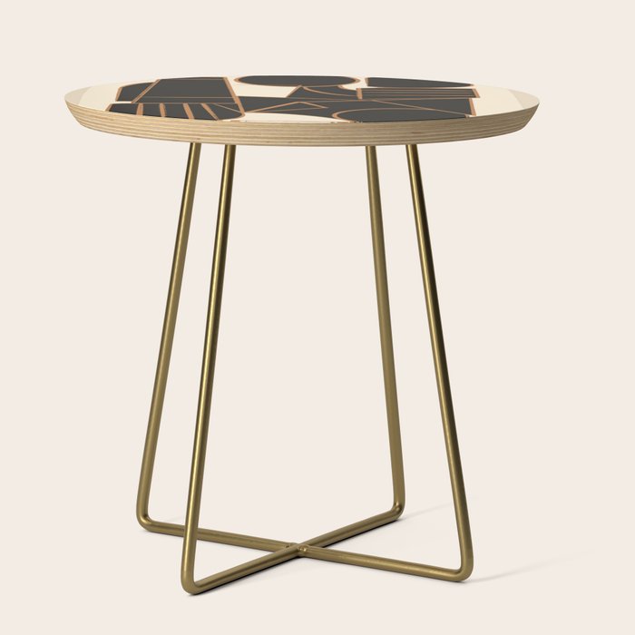Abstract Line Shapes 10 Side Table Gallery Image 1