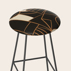 Abstract Line Shapes 10 Stool Gallery Image 2