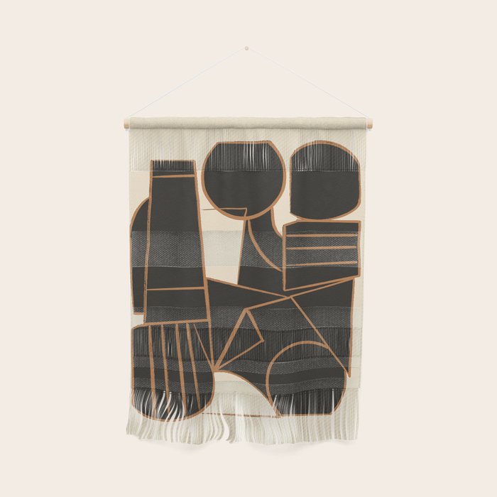 Abstract Line Shapes 10 Wall Hanging Gallery Image 1
