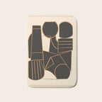 Abstract Line Shapes 10 Bath Mat Gallery Image 1