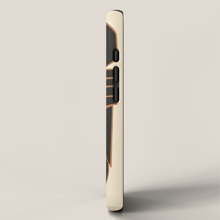 Abstract Line Shapes 10 iPhone Case Gallery Image 2