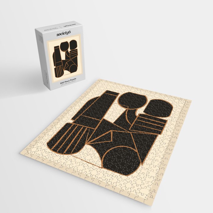 Abstract Line Shapes 10 Jigsaw Puzzle Gallery Image 2