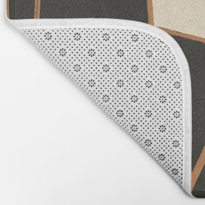 Abstract Line Shapes 10 Bath Mat Gallery Image 2