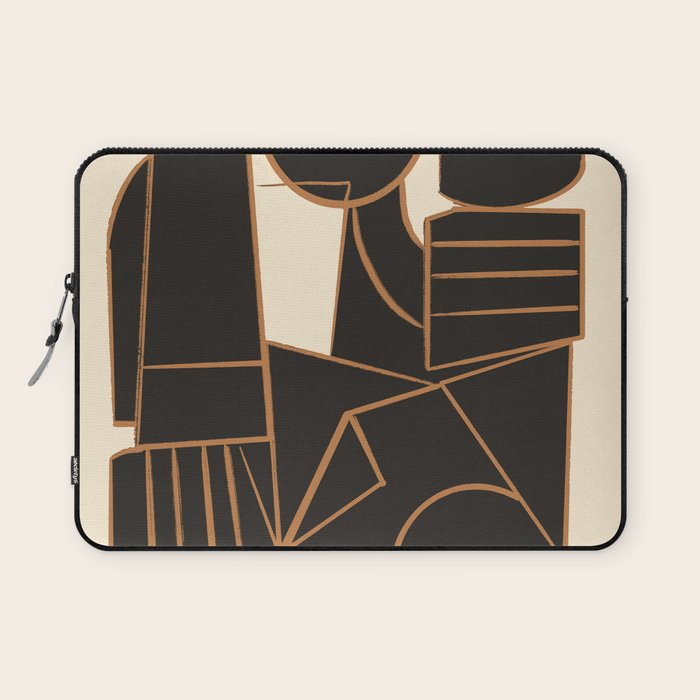 Abstract Line Shapes 10 Laptop Sleeve Gallery Image 1