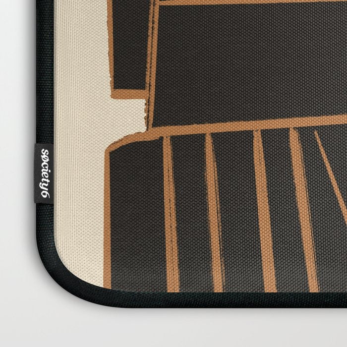 Abstract Line Shapes 10 Laptop Sleeve Gallery Image 3