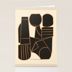 Abstract Line Shapes 10 Stationery Card Gallery Image 2
