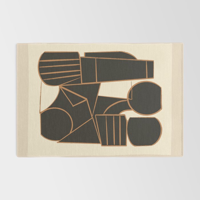 Abstract Line Shapes 10 Rug Gallery Image 2