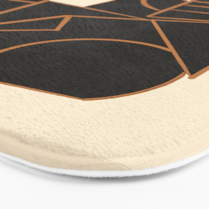 Abstract Line Shapes 10 Bath Mat Gallery Image 3