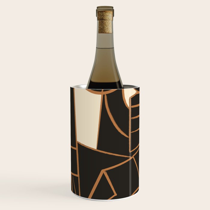 Abstract Line Shapes 10 Wine Chiller Gallery Image 1