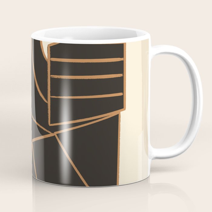 Abstract Line Shapes 10 Coffee Mug Gallery Image 1