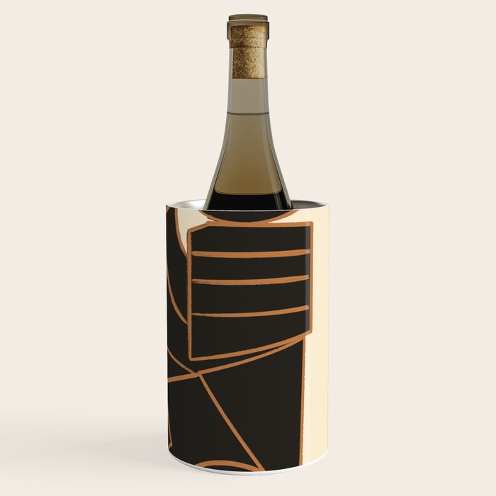 Abstract Line Shapes 10 Wine Chiller Gallery Image 3