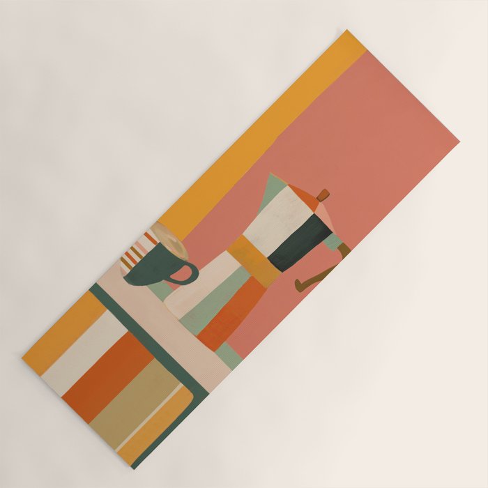 Sunset Moka Yoga Mat Gallery Image 1