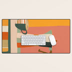 Sunset Moka Desk Mat Gallery Image 1