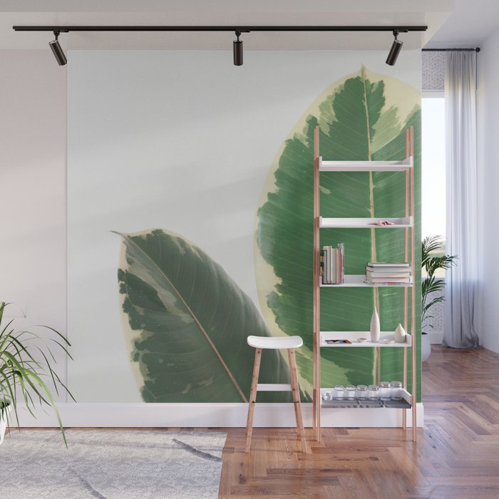 Leaf Study Wall Mural Gallery Image 1