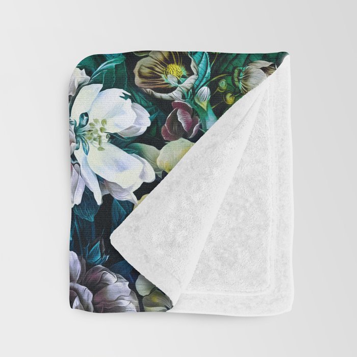 Night Garden 21 Throw Blanket Gallery Image 3