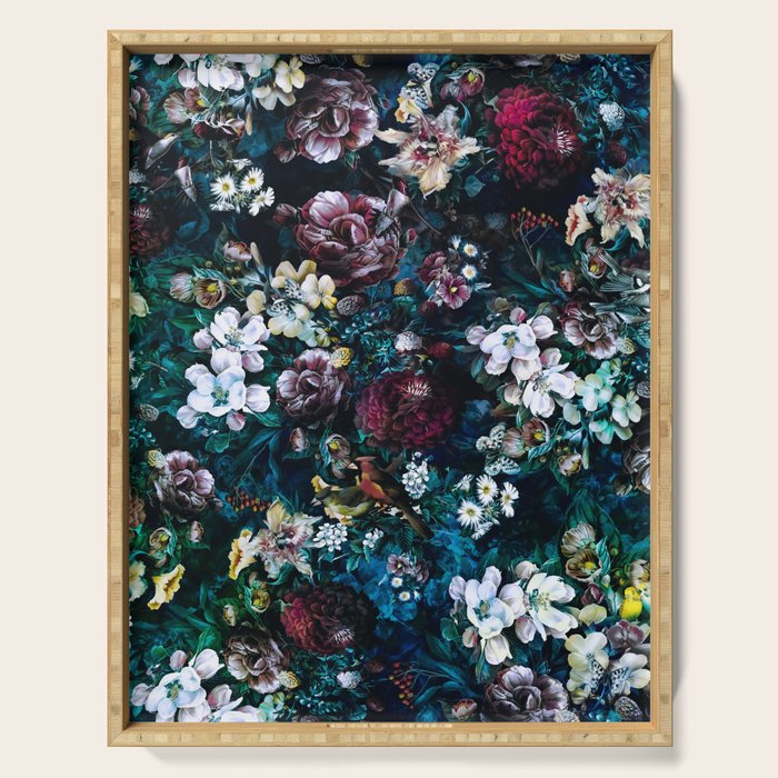 Night Garden 21 Serving Tray Gallery Image 1