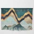 Velvet Copper Mountains Wall Hanging Gallery Image 1