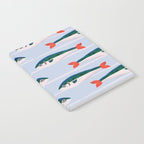 Large Sardines Pattern Notebook Gallery Image 2