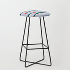 Large Sardines Pattern Stool Gallery Image 1