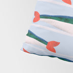 Large Sardines Pattern Pillow Sham Gallery Image 4