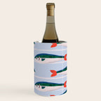 Large Sardines Pattern Wine Chiller Gallery Image 3