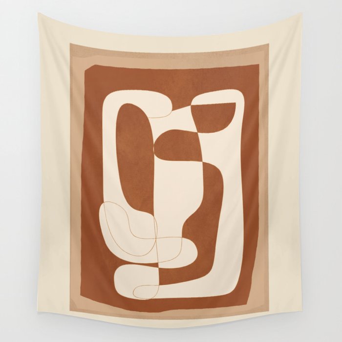 Abstract Geometry 2 Wall Tapestry Gallery Image 1