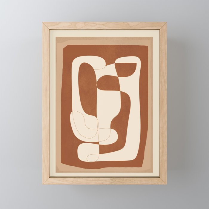 Abstract Geometry 2 Mini Art Print Gallery Image 1