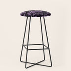 Bats and Beasts (Purple) Stool Gallery Image 1