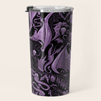 Bats and Beasts (Purple) Travel Mug Gallery Image 3