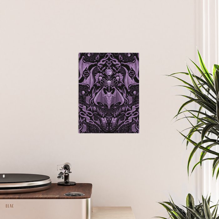 Bats and Beasts (Purple) Poster Gallery Image 2