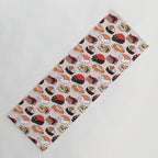 Sushi Persian Cat Yoga Mat Gallery Image 1