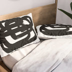 A Heavy Thought White Background Pillow Sham Gallery Image 2
