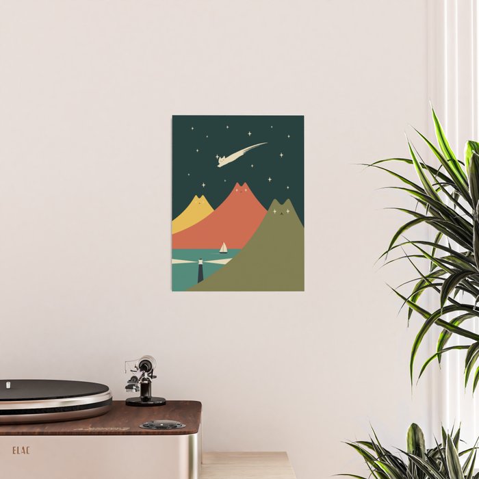 Cat Landscape 130 Poster Gallery Image 2