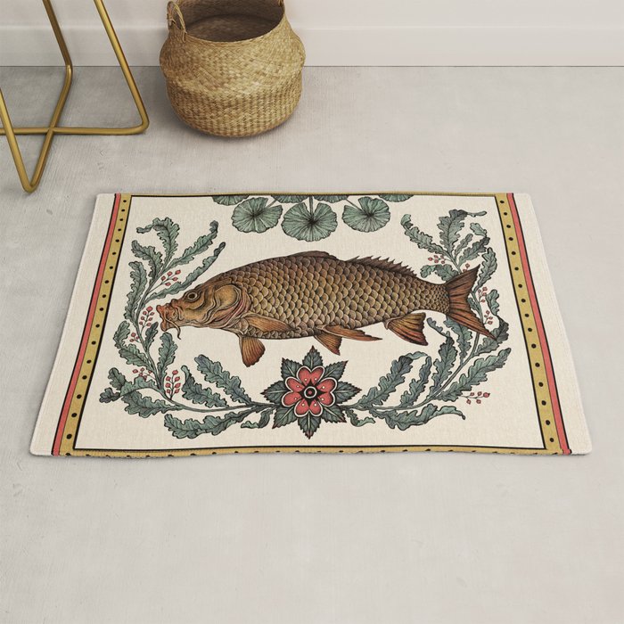 Carp in the Kelp Rug Gallery Image 1
