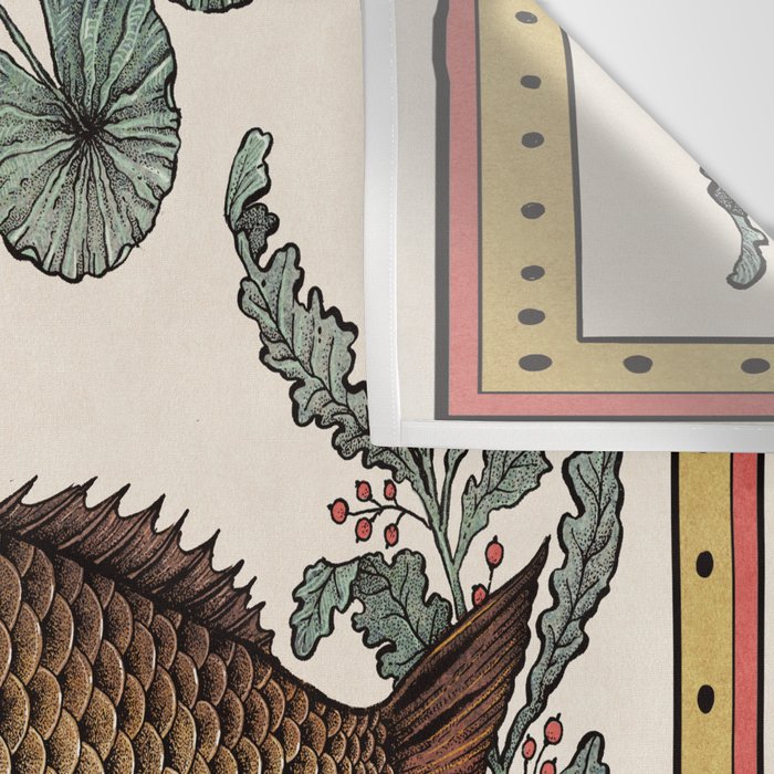 Carp in the Kelp Wall Tapestry Gallery Image 3